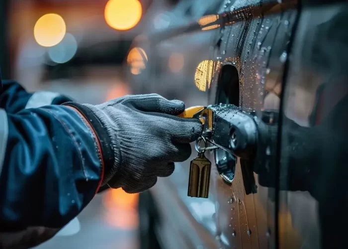 Autoöffnung Kempen: Öffnen eines Auto-Schlosses mit einem Werkzeug Autoöffnung Kempen: Öffnen eines Auto-Schlosses mit einem Werkzeug